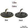 Children's Large Soft Rubber Green Snake Prank Toy Model