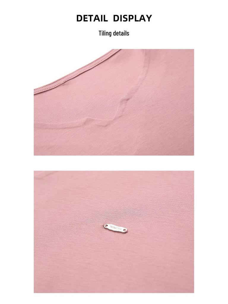 Midlife Mom's Plus Size Long-Sleeve Cotton Shirt - Loose Fit, Slimming, Versatile for Spring/Autumn