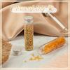 Tiny Jars with Aluminum Screw Lids 15ml Small Glass Bottles Clear Mini Vials Metal Caps Top Sample Message Bottle Jewelry Beads