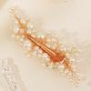 Pearl Hair Clip Artificial Pearl Alloy Hair Clip Elegant Hair Accessory For Women Wedding Bridal Party Prom Daily Wear