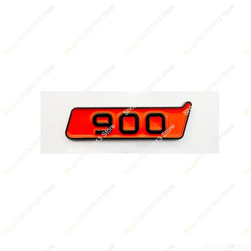 700 800 900 Badge Car Rear Trunk Emblem Stickers for W463 W205 W218 G700 G800 G900 Glossy Black Orange Logo Decoration