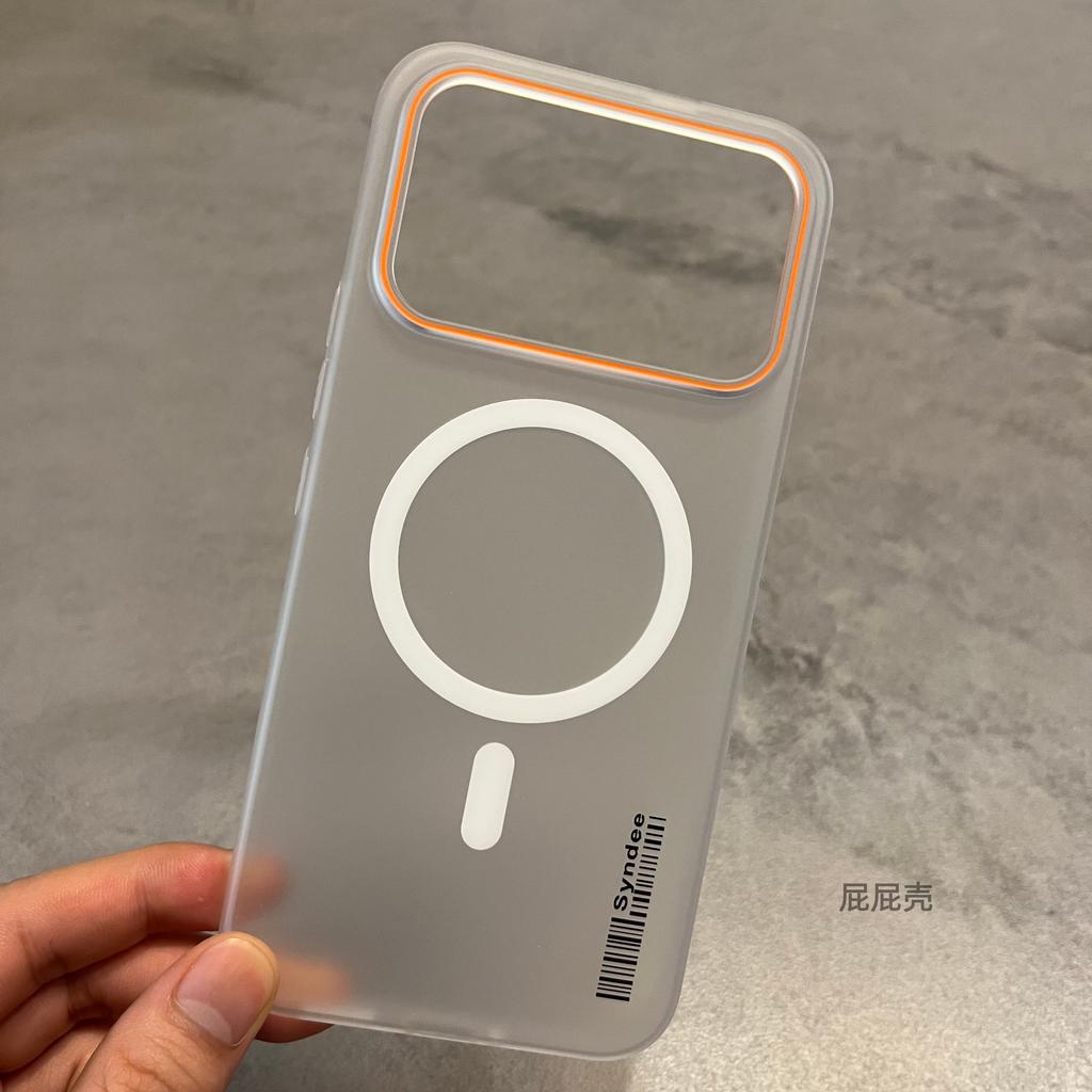 Ultra Cienkie Matowe Magnetyczne Etui na Telefon dla Xiaomi POCO F9 Ultra F9 Pro F8 Pro dla Magsafe Ochronna Pokrywa do Ładowania Bezprzewodowego