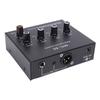 Microphone Preamp Enhance Sound Quality 48V Power XLR Output Dynamic and Condenser Mic Booster for Recording Studio