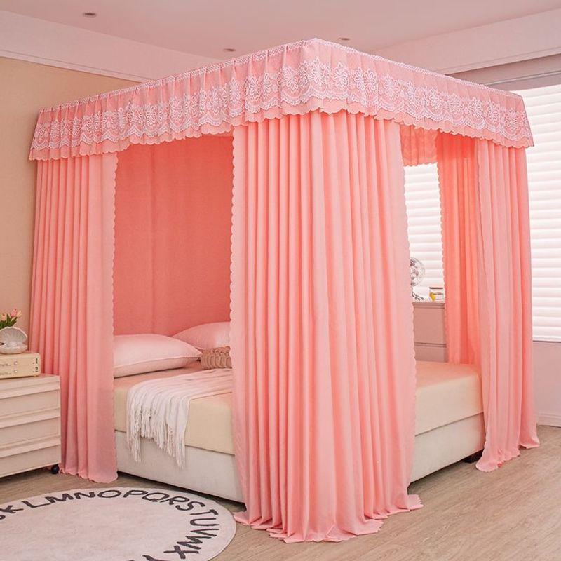 Prinzessinnen-Betthimmel: Winddichtes, Verdunkelndes, Geschlossenes Drei-Tür-Moskitonetz