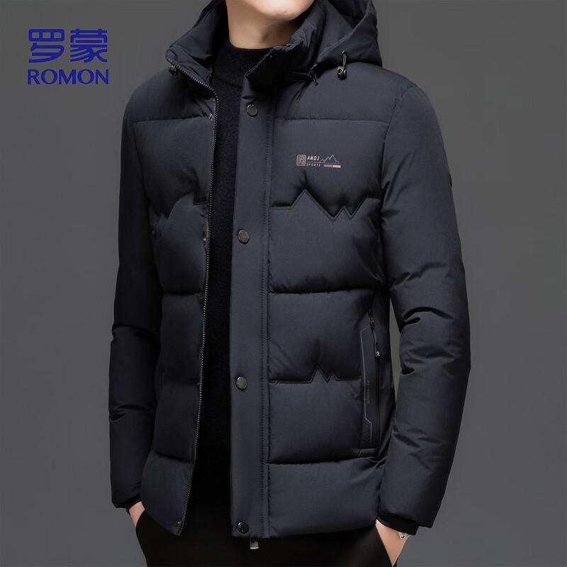 ROMON Men's Business Casual Padded Winter Jacket