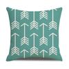 Nuova Copricuscino Decorativo Nordic Moderno Semplice in Lino Copricuscino per Divano con Motivo Geometrico