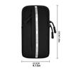 Double-layer Running Phone Arm Bag, Men's and Women's Sports and Fitness Lightweight Wrist Bag, Arm Case, Phone Bag A-DH