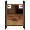Hanging Nightstand 2 Pcs Reclaimed Wood 40 X 30 X 60 Cm