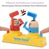 Interactive two-player Table Game, Bright Colors Cute Cartoon Shapes Practical Children Hammer Battle Toy for Home for Sparring