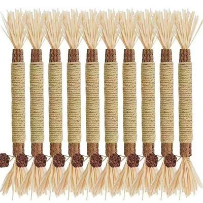 1 juguete para mascotas Matatabi natural, bocadillos para gatos, palitos para limpiar los dientes, juguetes para gatos con hierba gatera Actinidia Silvervine, accesorio para gatos
