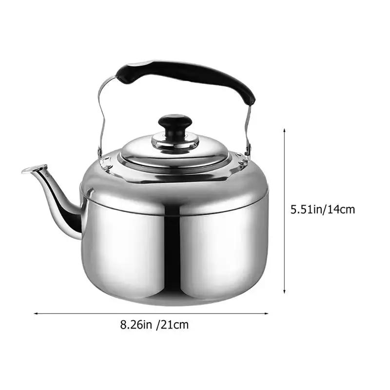 Kettle Tea Water Stove Whistlingstove Stainless Steel Teapot Pot For Hotboiling Pots Gas Coffee Induction Camping