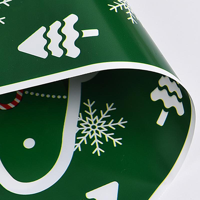 WTEMPO Christmas Printed Plastic Handbags Halloween New Year Birthday New Year Presents Packaging Bags Festive Party Gift Bags