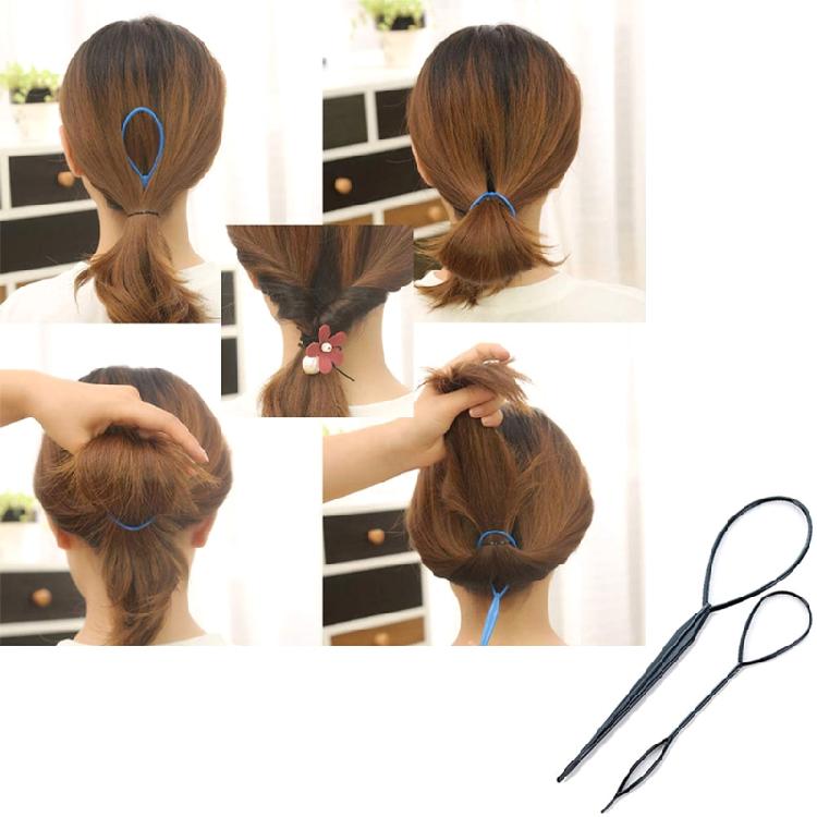 DIY Accessories Hair Modelling Tool Kit Magic Fast Spiral Hair Braid Braiding