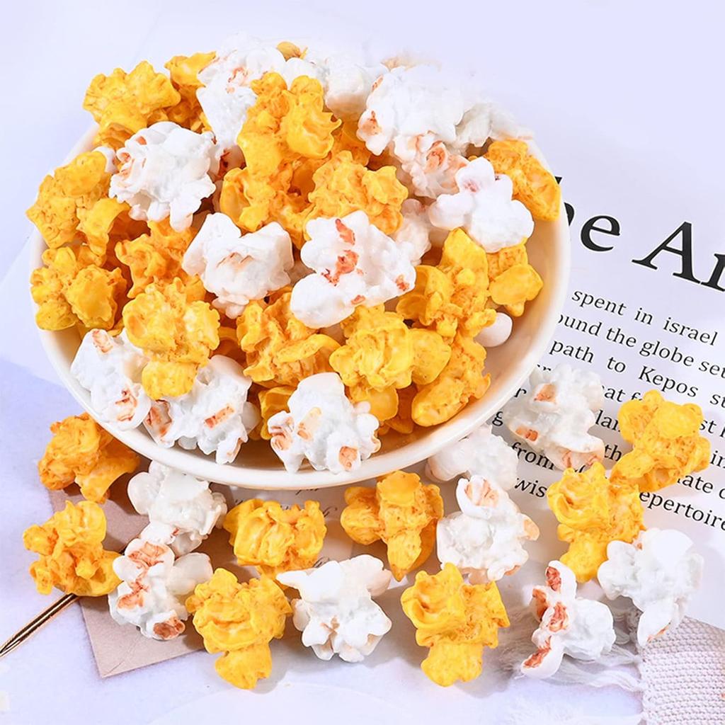 3D Popcorn Shaped Silicone Mold Candy Chocolate Jelly Cake Making Molds 12 Cavities Soap Baking Mould Tools, 11cm