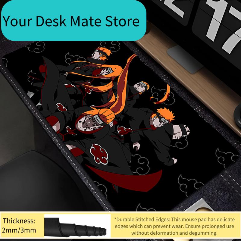 Mouse Pad Naruto Pain Computer Laptop Anime Keyboard Mouse Mat Larger Mousepad Keyboards Pad Gamers Decoracion Desk Mat