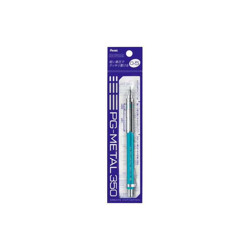 

Pentel sharp pen pg metal 350 Poly sheath specification 0 5 xpg 315 brightbull shaft