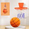 34CM Hanging Basketball Hoop Wall Mounted Goal Hoop Rim Net Sports Netting Indoor Outdoor Wall Mounted Hanging Basket Net