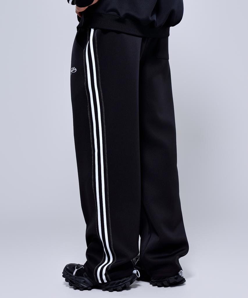Pijikeolgameoncheu P2586 Quadline Wide Pants [Black]