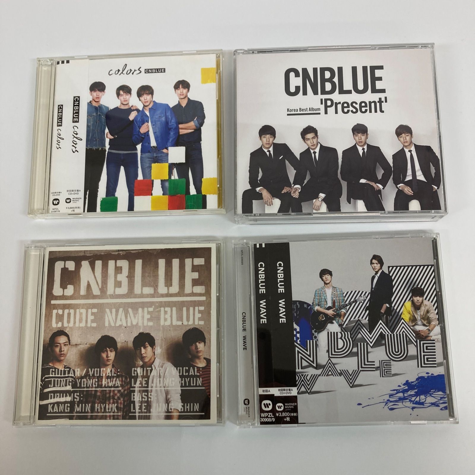 

[USED] CNBLUE 4-CD set, limited edition DVD included, made in Japan, k1093