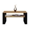 Moderner 1S ARTISAN BLACK Couchtisch