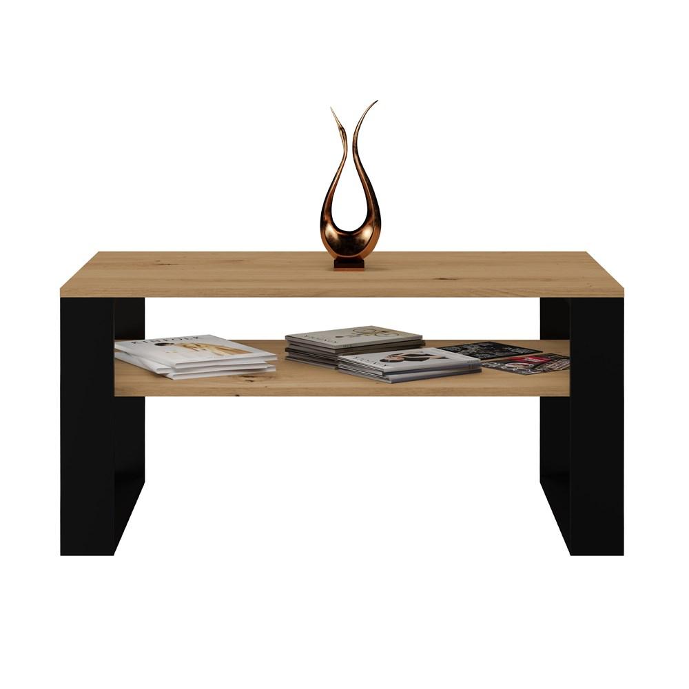 Moderner 1S ARTISAN BLACK Couchtisch