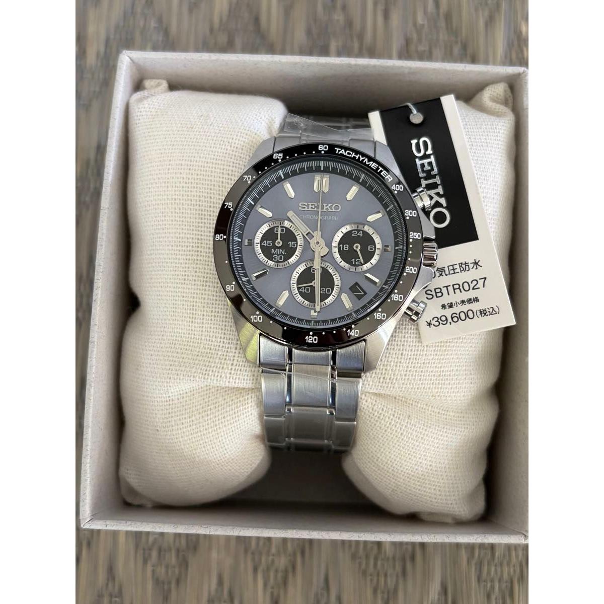 Used New Seiko Selection Men s 8T Chrono SBTR027 Watch