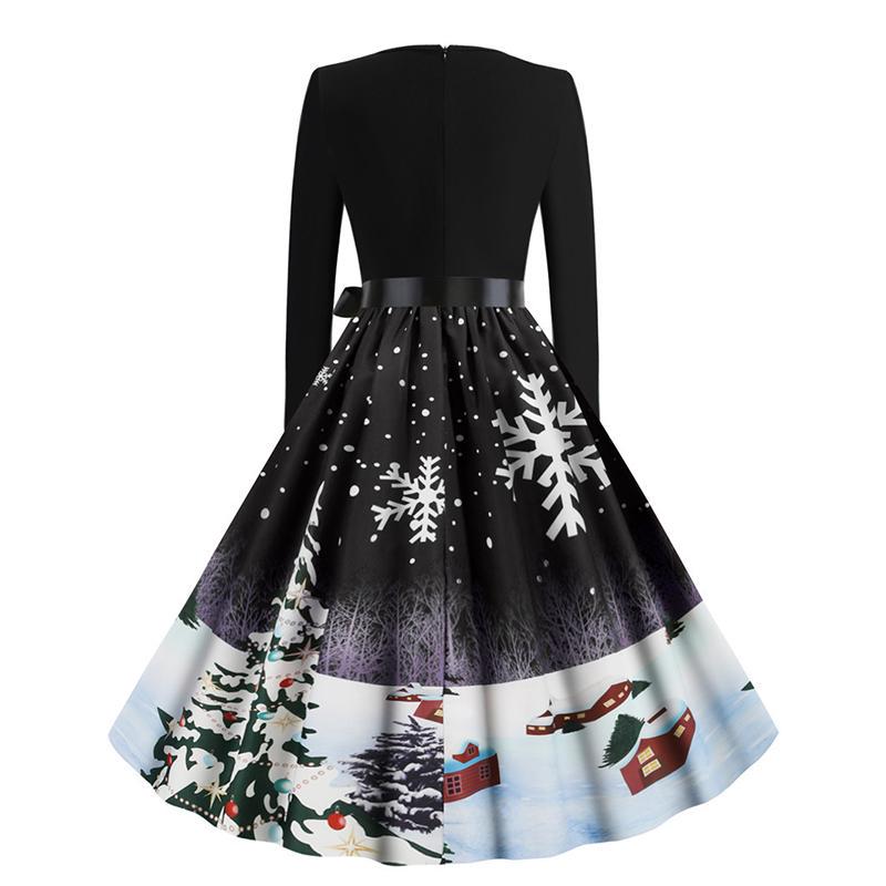 long rockabilly dresses