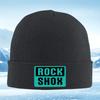 ROCK SHOX Brand Logo Design Men Women Unisex Knitted Hat Beanie Pullover Cap Winter Thermal Warm Christmas Outdoor Cycling Hikin