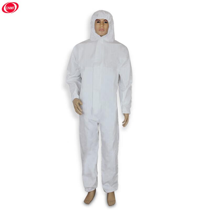 CNMF Disposable Laminated Hooded Protective Coverall 2XL
