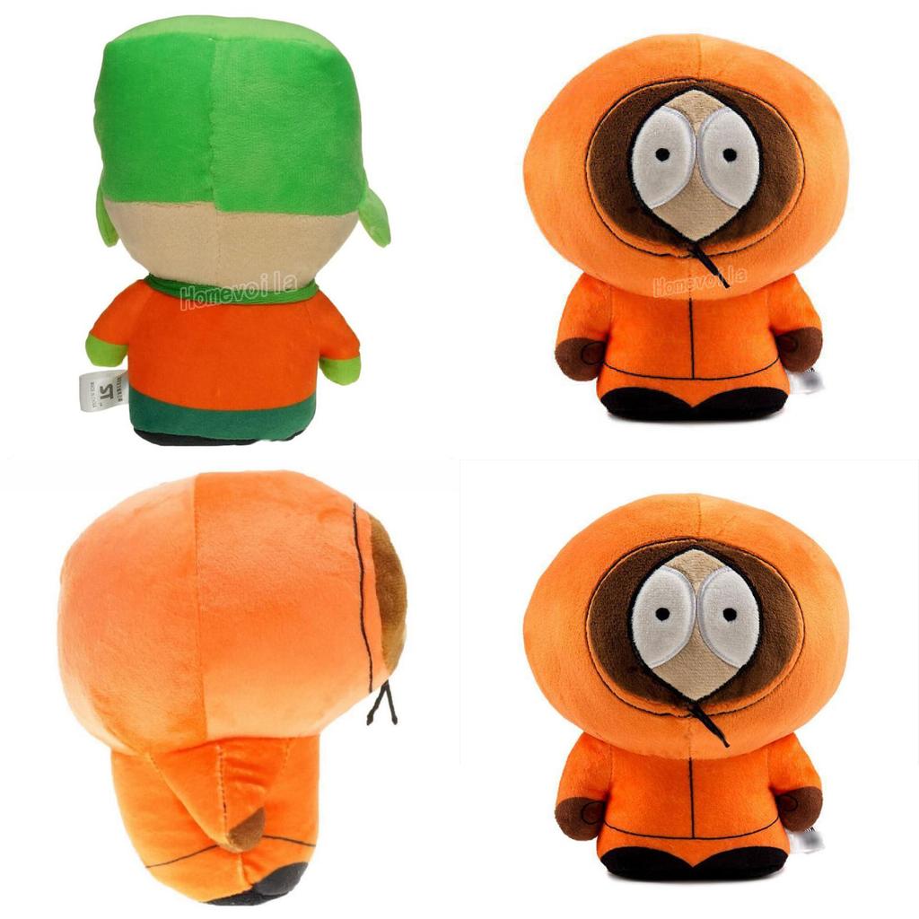 Portachiavi di South Park con Peluche di Kyle, Cartman e Kenny