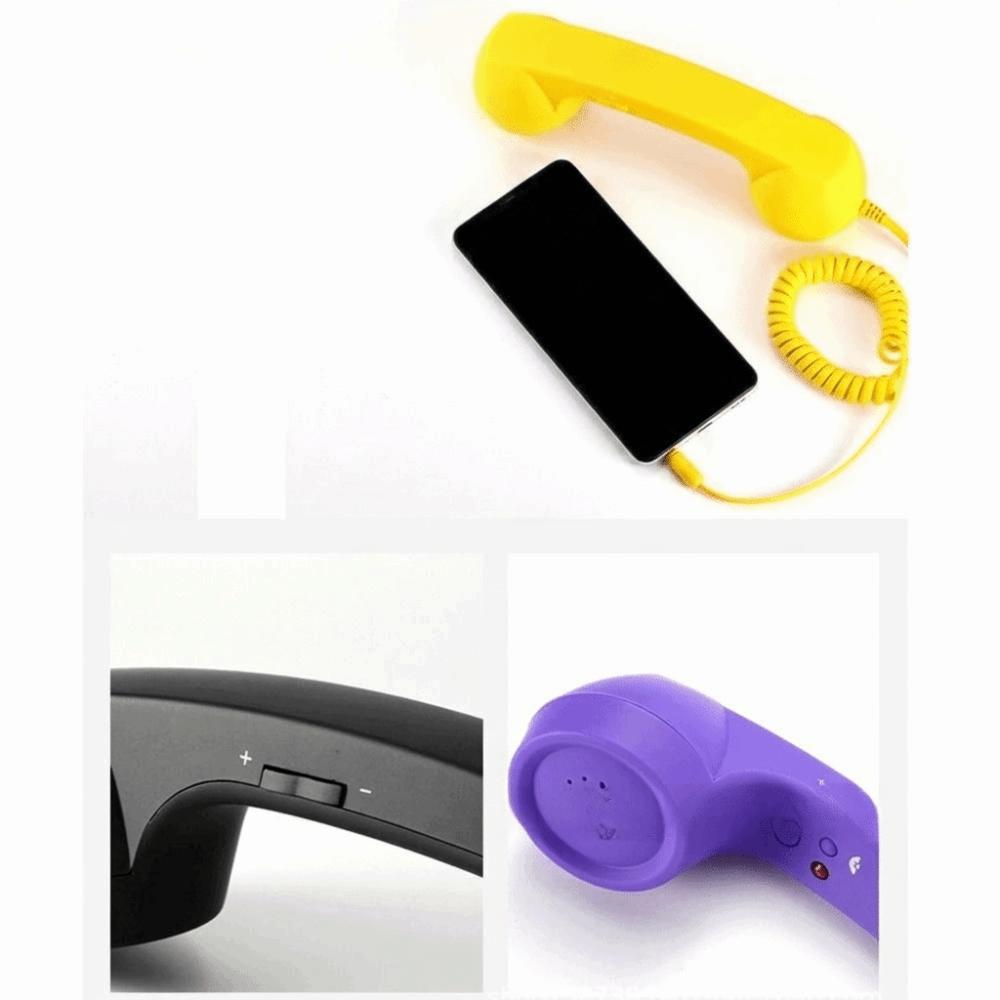 Wired Receiver Retro Telephone Handset Type-C/3.5mm Mobile Phone Handset  For Mobile Phones