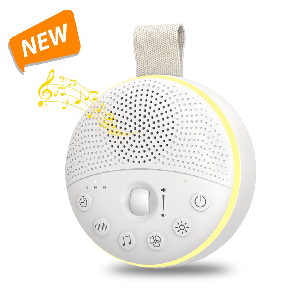 Hi-FiD Factory New Design Baby Sleep Soother White Noise Portable Sleep Sound Machine for Babies and Kids белый