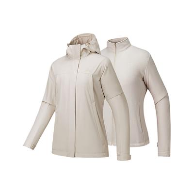 Outdoors Waterproof Windproof Jacket Women Jacket Sandy-Gray 962546606-8