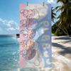 K-Kpop P-Plave Cartoon Anime Towel Quick Drying Beach Towels Are Suitable For Swimming Pools Camping Yoga And The Gym