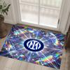 Borussia Dortmund Design Crystal Velvet Carpet Cozy Non?Slip Printed Rug For Bedroom Living Room Entrance