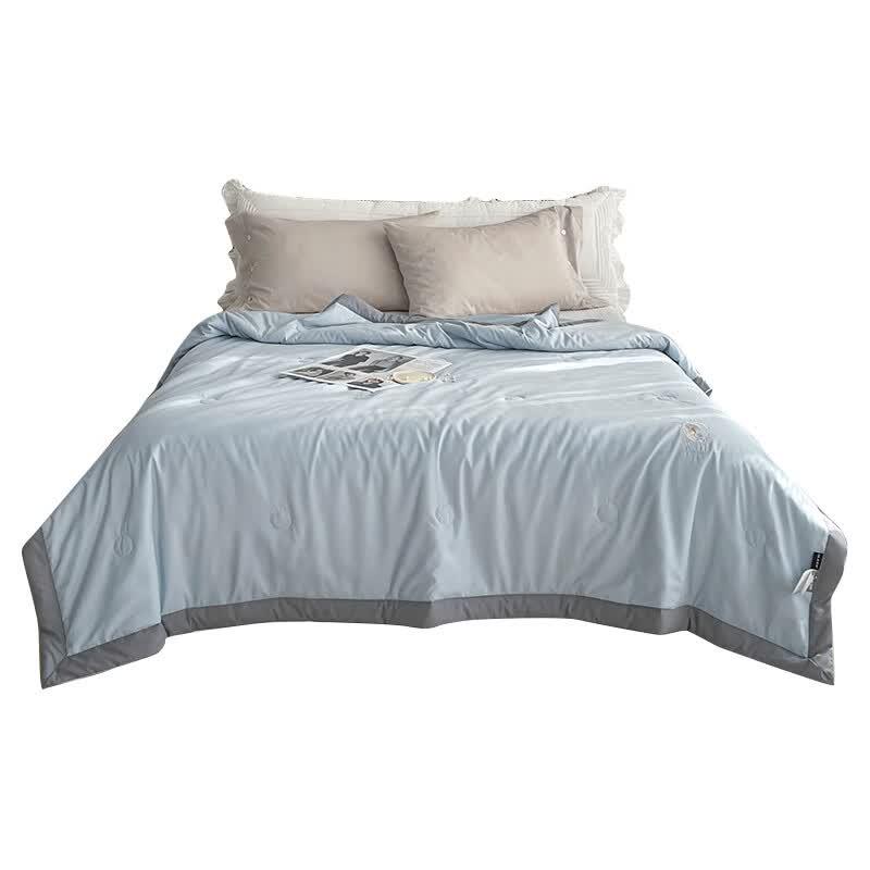 Fuchier Porong Solid Color Soy Fiber Comforter