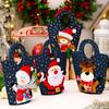 1 Piece Christmas Decoration Creative Cowboy Handbag Christmas Gift Bag Cartoon Handbag Elderly Candy Bag
