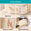 Vacuum Compression Quilt Storage Bag Large Capacity Clothes Organizer Dustproof Moisture Resistant Packing Pouch for Closet Moving