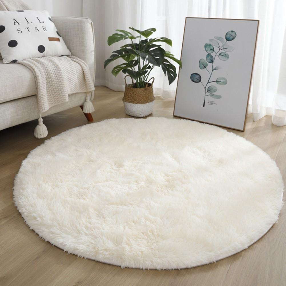 Carpet Plush Round Round Shaggy Silk Wool Sofa Blanket