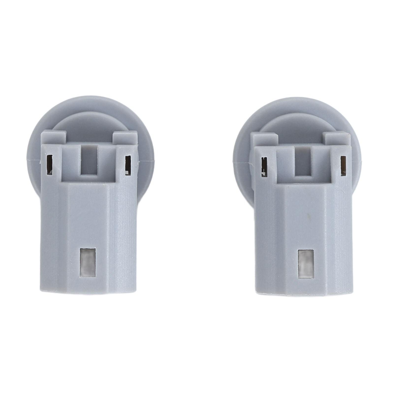 Kaisai Unisex Light 2Pcs Rear License Plate Lamp Holder Socket 90075‑60037 License Plate Plug Socket For Sienna Camry Corolla Matrix