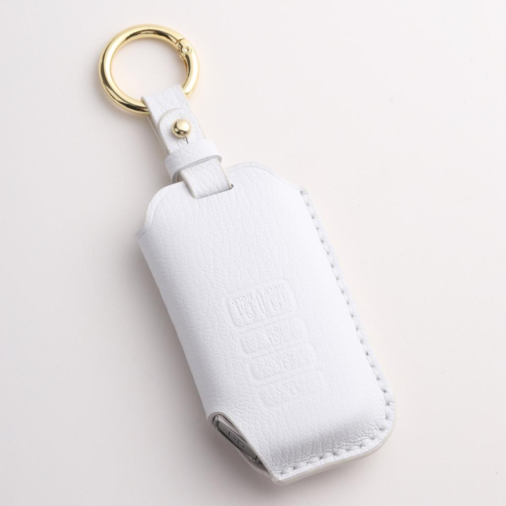 Customized Leather Car Key Cover Is Suitable for Handmade High-end Key Bag Shell Buckle Cowhide for Kia Commercial Vehicles