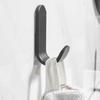 5Pcs Strong Adhesive Self Adhesive Hook Non Perforated J-shaped Design Door Hanger Hook Load-bearing Wall Self Adhesive