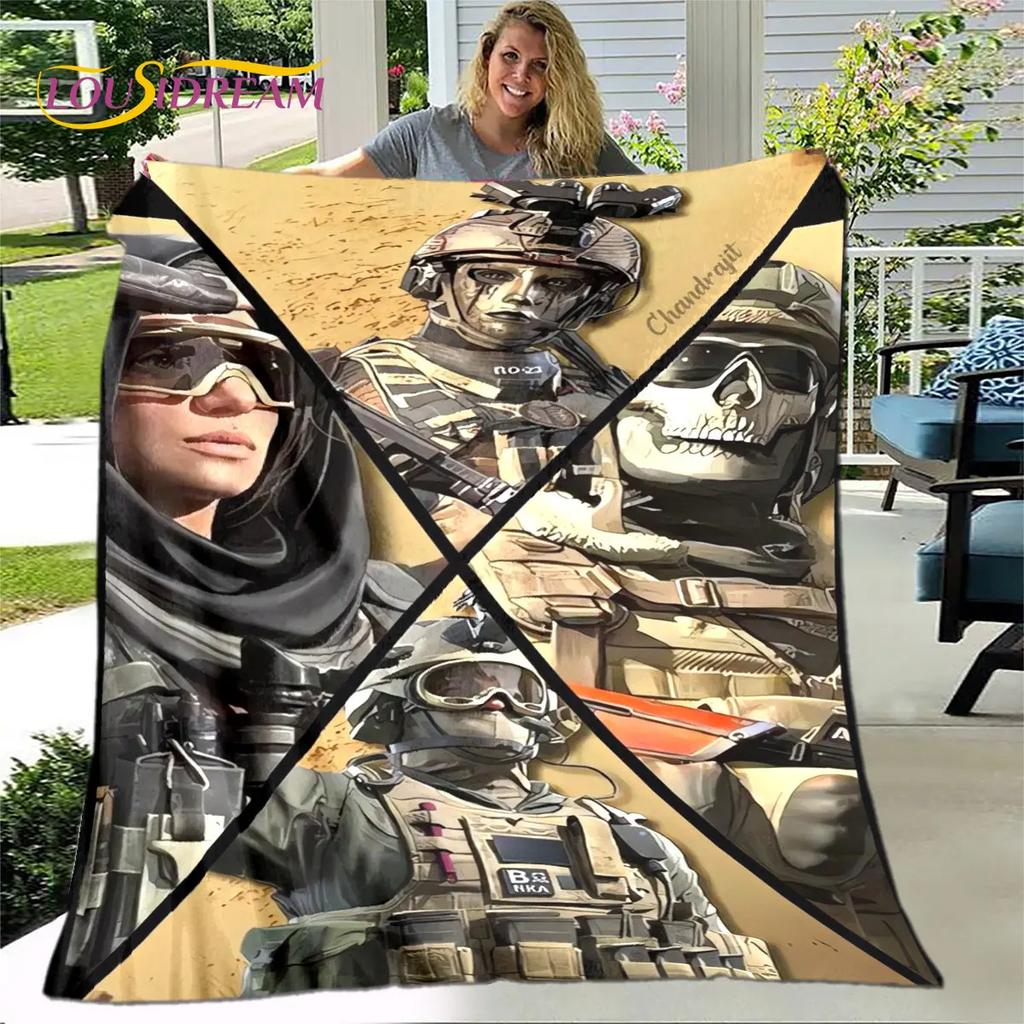 Game COD, Call of Duty Gamer Soft Plush Blanket,Flannel Blanket Throw Blanket for Living Room Bedroom Bed Sofa Picnic Cover Kids