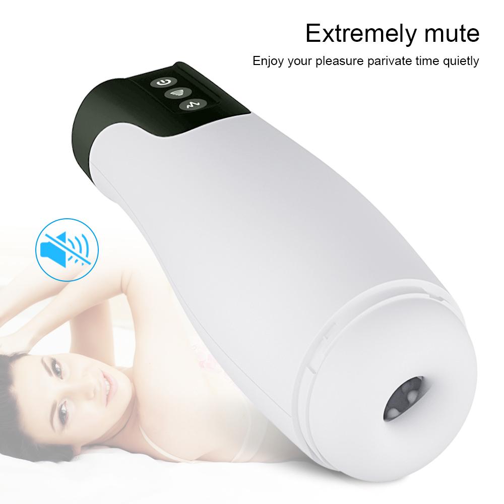 Men Automatic Sucking Male Masturbator Blowjob Simulator Oral Vibrator Vagina Masturbation Pussy Sex Toys Goods for Adults