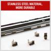 Socket Organizer Set, SEDY 3-Piece Metal Socket Holders/Socket Sliding Rail, 1/4-Inch, 3/8-Inch, 1/2-Inch