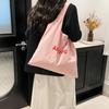 Fresh summer large-capacity shoulder bag spring new ins Korean versatile casual shoulder bag tote bag shopping