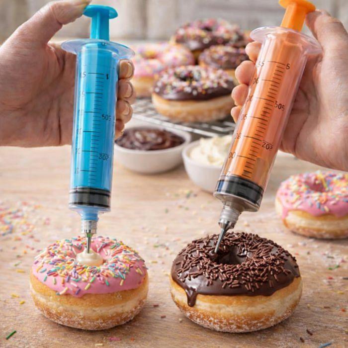 Seringue de Pâtisserie - SIROCO - 50 mL - Aiguille Inox - Précision - Usage Chaud &amp; Froid
