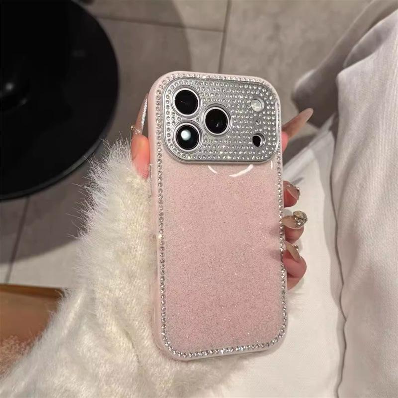 Elegant Rhinestone Glitter Case for iPhone 16 Pro Max and 17 Pro