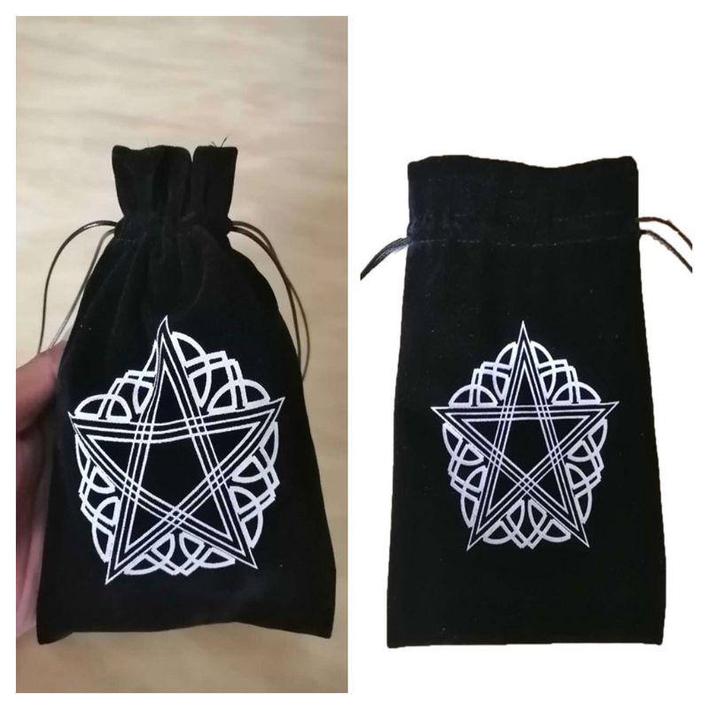 Divination Pendulum Divination Tablecloth Board Game Tarot Velvet Storage Pouch
