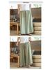 Men's Wide-Leg Ice Silk Culottes - Chinese Style Hanfu Tang Suit Meditation Skirt Pants